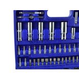 Dugókulcs készlet 1/4"+1/2", 108 részes