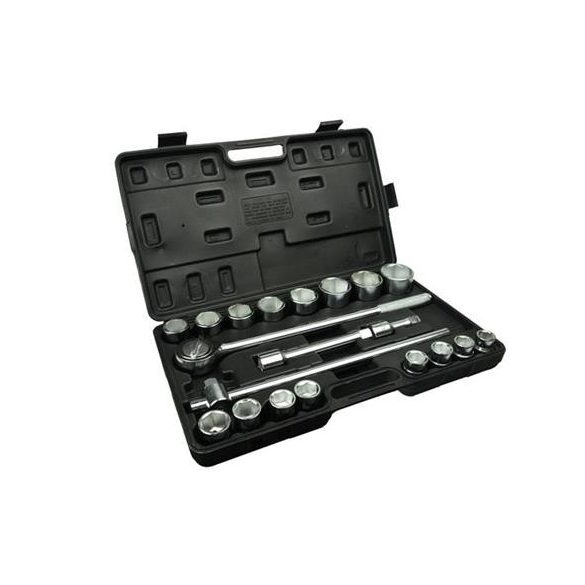 Dugókulcs készlet 3/4", hatlap 21r. 19-50mm