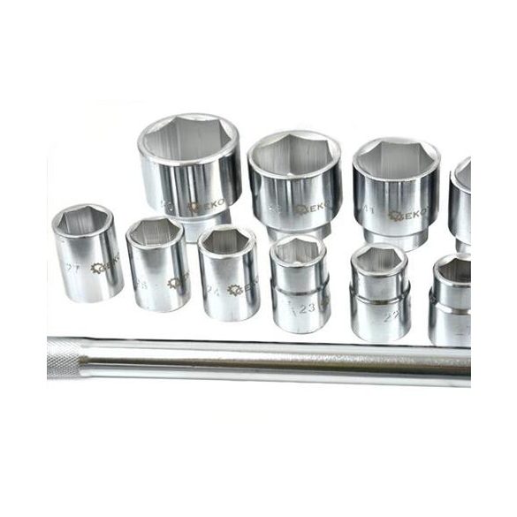 Dugókulcs készlet 3/4", hatlap 21r. 19-50mm