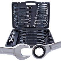 Racsnis csillag-villáskulcs készlet 6-32mm, 22 részes