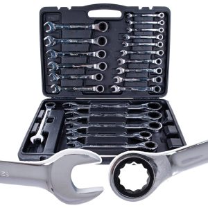 Racsnis csillag-villáskulcs készlet 6-32mm, Geko