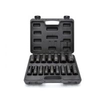   Hosszított gépi légkulcsfej készlet 1/2″ 10-32mm 16 részes (G10513)