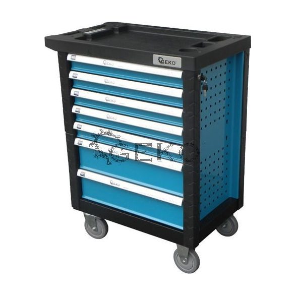 Szerszámos kocsi 7 fiókos + 272 részes szerszám klt. (G10830)
