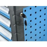 Szerszámos kocsi 7 fiókos + 272 részes szerszám klt. (G10830)