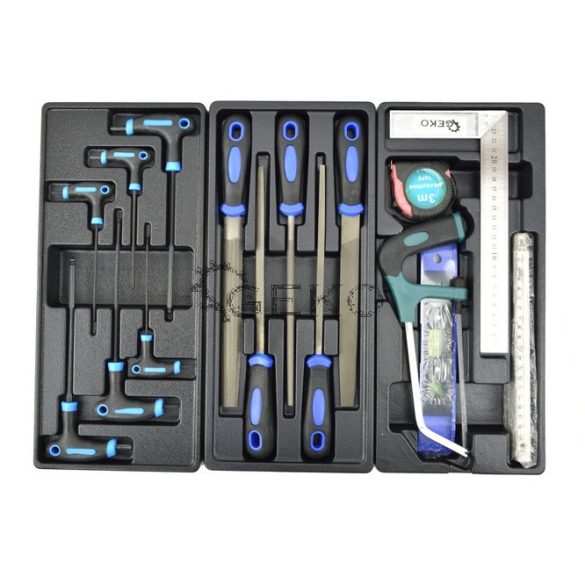 Szerszámos kocsi 7 fiókos + 272 részes szerszám klt. (G10830)