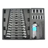 Szerszámos kocsi 6 fiókos + 245 részes szerszám klt. (G10831)