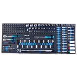 Szerszámos kocsi profi 12 fiókkal + 501 szerszámmal (G10834)