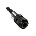 Bit tartó gyorsváltós, 1/4"-60mm, mágneses