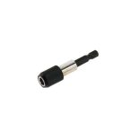 Bit tartó gyorsváltós, 1/4"-60mm, mágneses