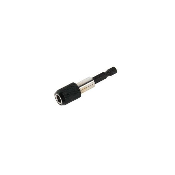Bit tartó gyorsváltós, 1/4"-60mm, mágneses