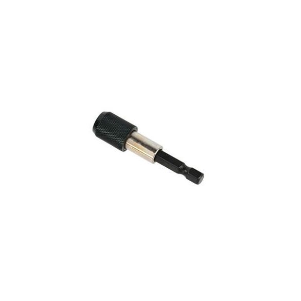 Bit tartó gyorsváltós, 1/4"-60mm, mágneses