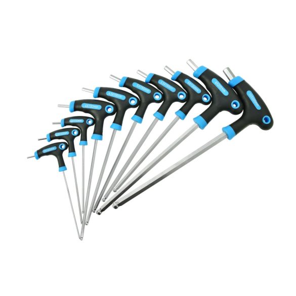 T-nyelű imbuszkulcs készlet 2-10mm 10 részes