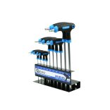 T-nyelű torx kulcs készlet T9-T50 10 részes