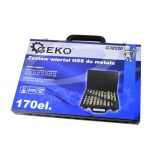 Fémfúró készlet HSS 170 részes kínáló kofferben