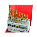 Fémfúró készlet TIN bevonatos 1-10mm/ 19r.