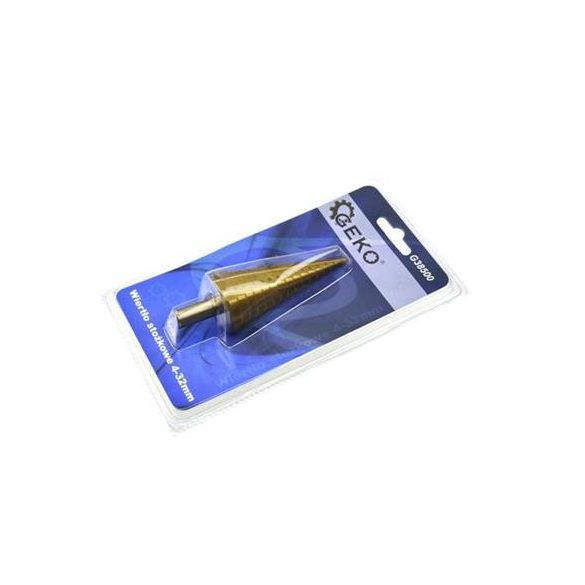 Lépcsős lemezfúró 4-32mm, TIN bevonat