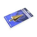 Lépcsős lemezfúró 4-39mm, TIN bevonat