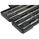 Betonfúró és véső készlet 12 részes, SDS PLUS