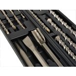 Betonfúró és véső készlet 12 részes, SDS PLUS