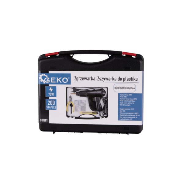 Műanyag hegesztő-tűzőgép 70W 230V