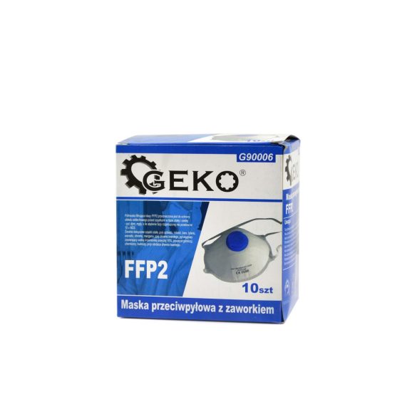 Szelepes pormaszk FFP2