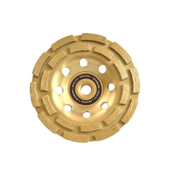 Duplasoros betoncsiszoló 125mm M14