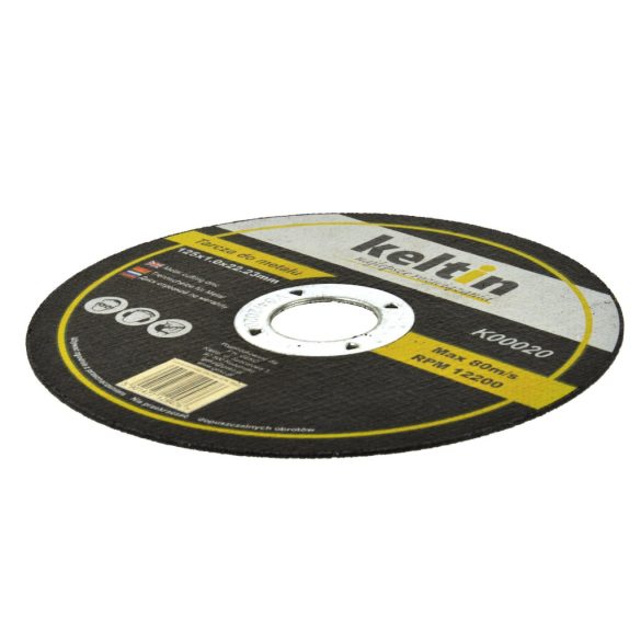 Vágókorong fémre 125x1,0mm KELTIN