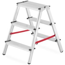 Két oldalt járható alu fellépő 2x3 fokos