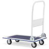 Kézi kocsi, raktárkocsi, összecsukható 150kg teherbírással 