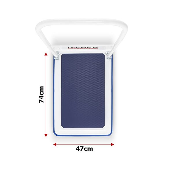 Kézi kocsi, raktárkocsi, összecsukható 150kg teherbírással 