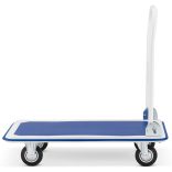  Kézi kocsi, raktárkocsi, összecsukható 300kg teherbírással 