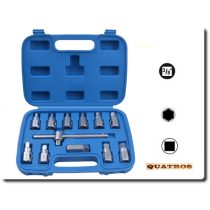Olajleeresztő csavar kulcs készlet 3/8″ 12 részes