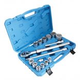 Dugókulcs készlet teleszkópos hajtókarral 19-50mm 3/4″ 16 részes