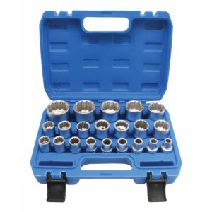Dugókulcs készlet 12 szögű 1/2″ 8-36mm 21 részes