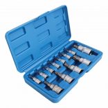 Furatos torx plus bit dugókulcs készlet 1/4″, 3/8″, 1/2″ 12 részes (S-H125TP)