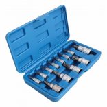 Torx plus bit dugókulcs készlet 1/4″, 3/8″, 1/2″ 12 részes