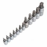 Torx plus bit dugókulcs készlet 1/4″, 3/8″, 1/2″ 12 részes