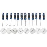 Precíziós csavarhúzó és tömítés kaparó készlet