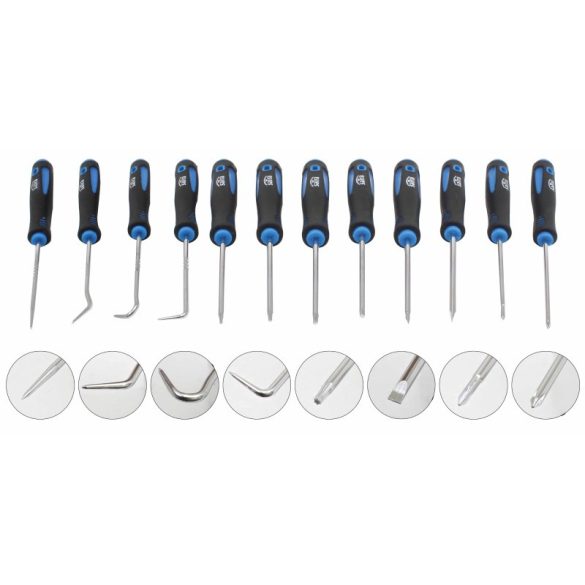 Precíziós csavarhúzó és tömítés kaparó készlet