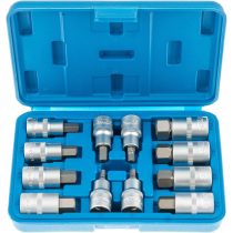   Imbusz bit dugókulcs készlet 1/2″ 5-22mm 12 részes (S-SH1212)