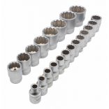 Dugókulcs készlet 12 szögű 1/2″ 8-36mm 21 részes