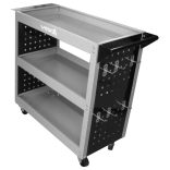 Szervizkocsi 3 polcos, 300kg teherbírással